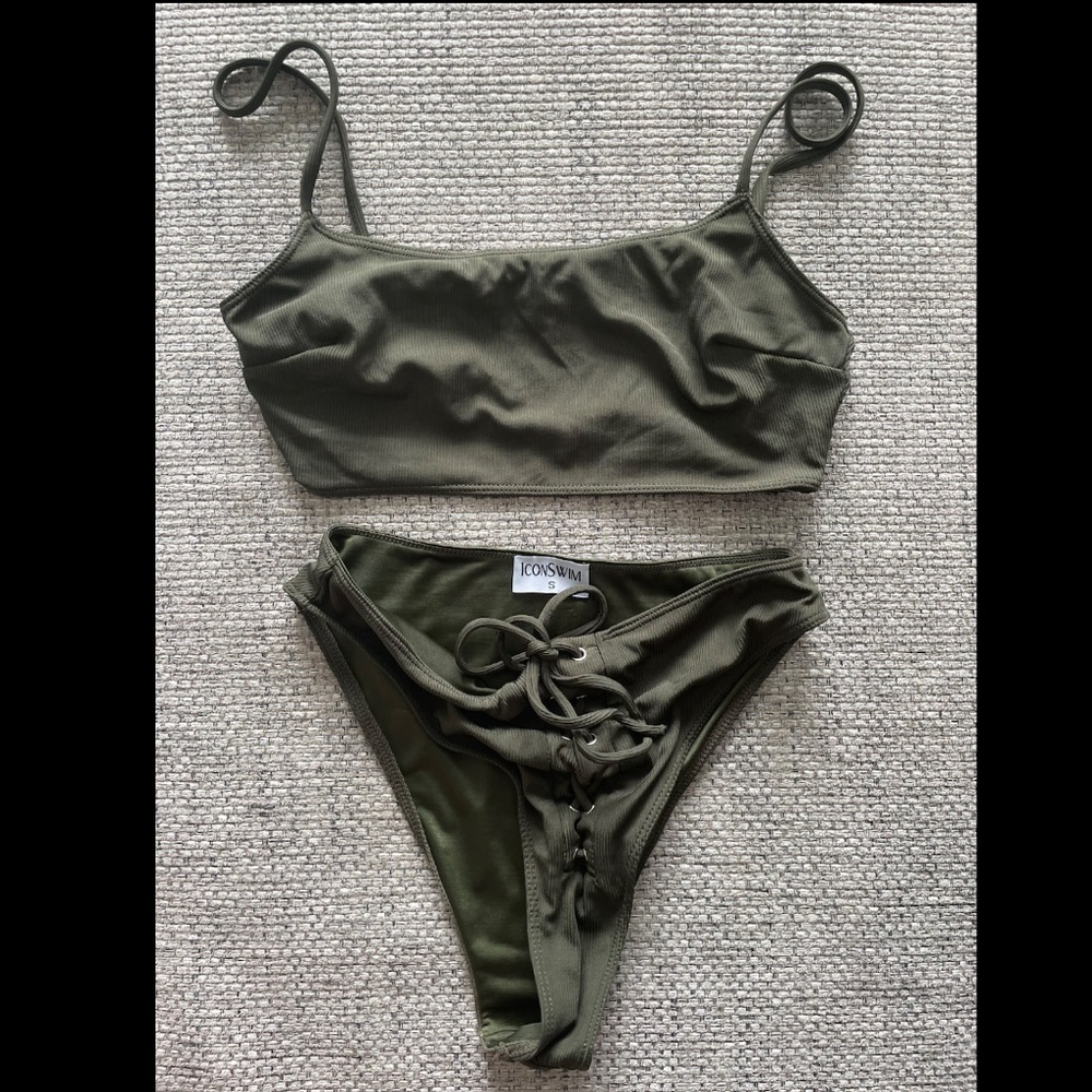 IconSwim tie me up swim suit